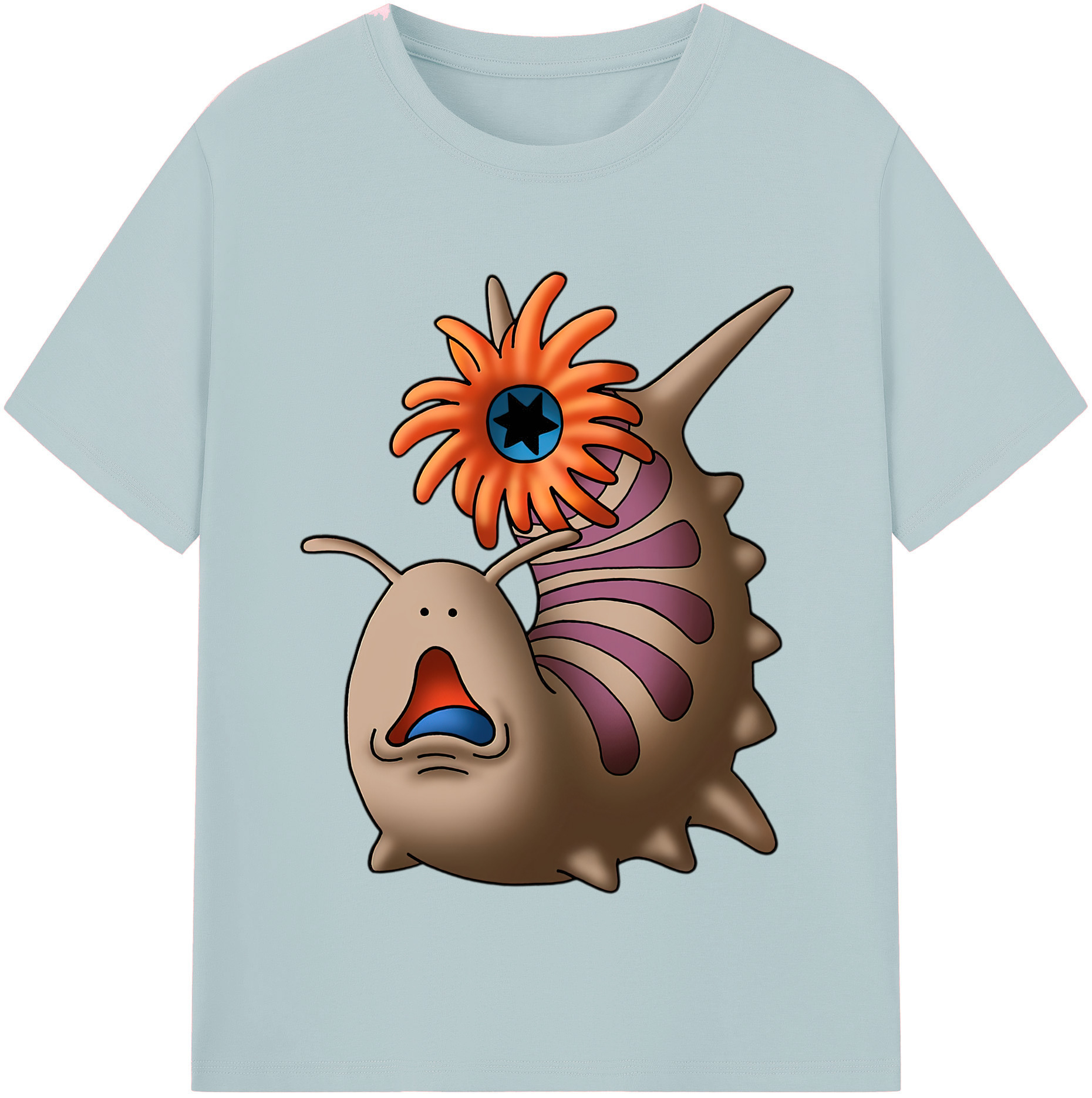 （画像用） ドラゴンクエスト Doragon Kuesuto Dragon Quest 綿100％半袖Tシャツ（フロントプリント）